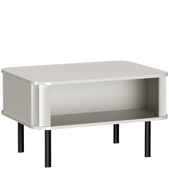 Nowoczesny stolik do salonu NV-10 Biel Alpejska NOVADO BIAŁY Podstawowe