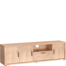 Szafka RTV trzydrzwiowa z szufladą G-5 Dąb Cremona GRANDE Podstawowe