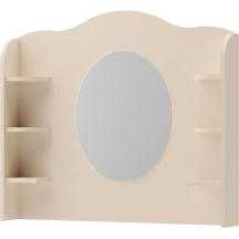 Nadstawka z lustrem SO-06 do biurka lub komody STORY BEŻ Podstawowe