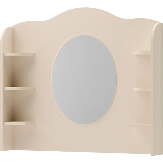 Nadstawka z lustrem SO-06 do biurka lub komody STORY BEŻ Podstawowe