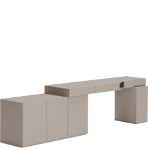 Meble młodzieżowe z biurkiem SET-06L WOOW Podstawowe