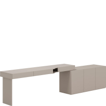 Biurko młodzieżowe z komodą SET-04L WOOW Podstawowe