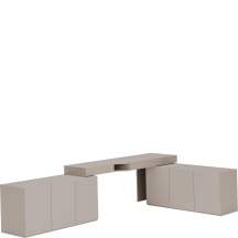 Zestaw komód młodzieżowych z biurkiem SET-07P WOOW Podstawowe