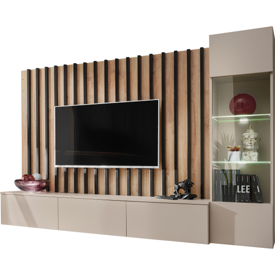 Meblościanka VERTI Kaszmir / Artisan Podstawowe