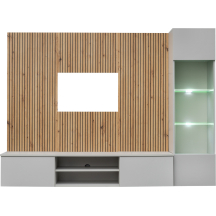 Meblościanka XARI XR L Perla Gray / Artisan XARI Podstawowe