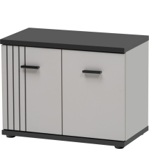 Niska szafka na buty z poduszką TYP F Kaszmir HUGO Podstawowe