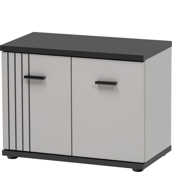 Niska szafka na buty z poduszką TYP F Kaszmir HUGO Podstawowe