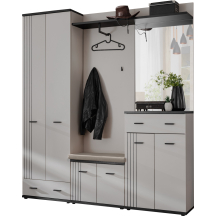 Zestaw do przedpokoju z poduszką HG3+P2 Kaszmir HUGO Podstawowe