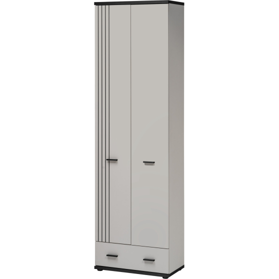 Szafa dwudrzwiowa do przedpokoju TYP A Kaszmir HUGO Podstawowe