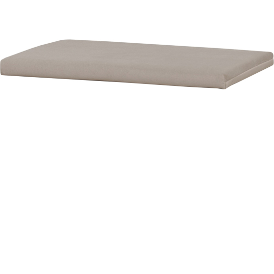 Beżowa poduszka na siedzisko do niskiej szafki na buty HUGO Podstawowe