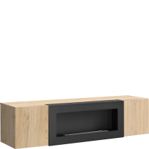 Komoda wisząca z biokominkiem SBK Hickory Jackson FLY HICKORY JACKSON Podstawowe