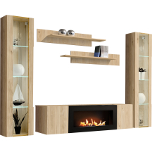 Meblościanka z oświetleniem M2 Hickory Jackson FLY HICKORY JACKSON Podstawowe