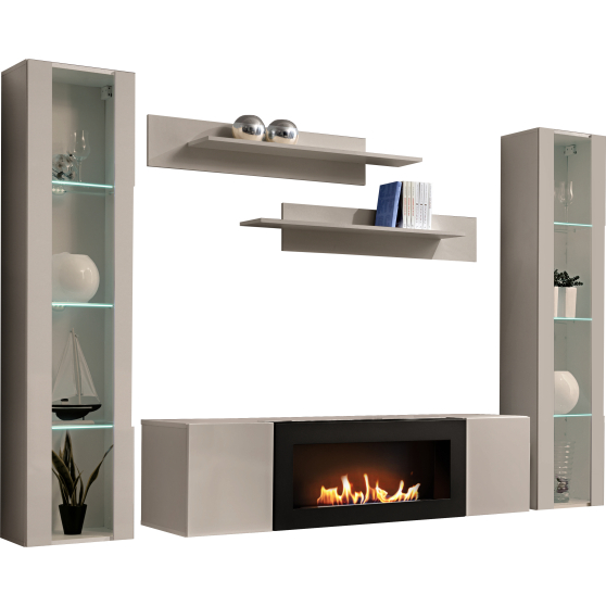 Meblościanka z oświetleniem M2 Kaszmir FLY KASZMIR Podstawowe