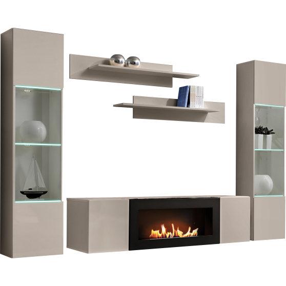 Meblościanka z oświetleniem M3 Kaszmir FLY KASZMIR Podstawowe