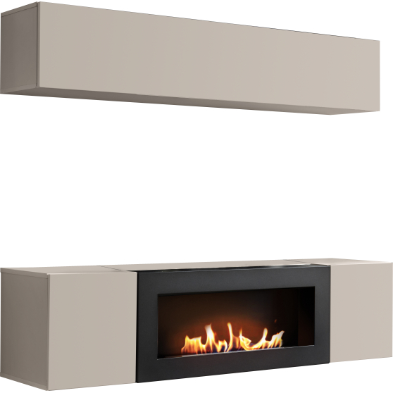 Meblościanka z biokominkiem N1 Kaszmir FLY KASZMIR Podstawowe