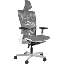 Fotel obrotowy ergonomiczny REYA Biały Podstawowe