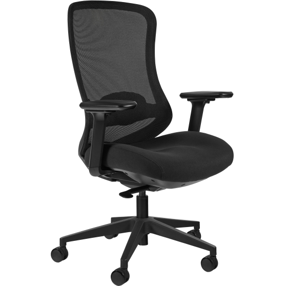 Fotel obrotowy ergonomiczny ADAPTA bez zagłówka Podstawowe (1)