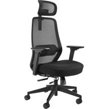 Fotel obrotowy biurowy SONIC z zagłówkiem Podstawowe (1)