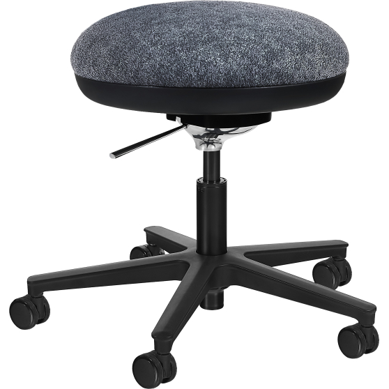 Hoker obrotowy tapicerowany TURINI Podstawowe