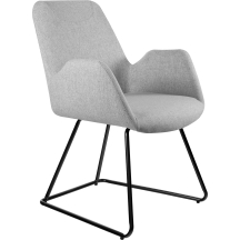 Krzesło tapicerowane CITY z podłokietnikami Podstawowe (1)