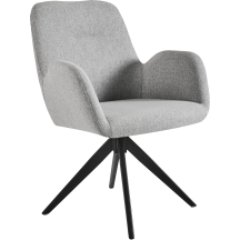 Krzesło tapicerowane BRAVA z podłokietnikami Podstawowe (1)