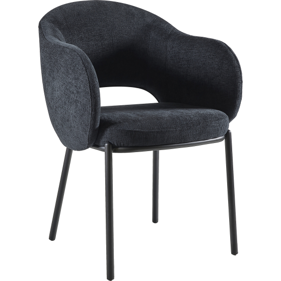 Krzesło tapicerowane STILO z podłokietnikami Podstawowe