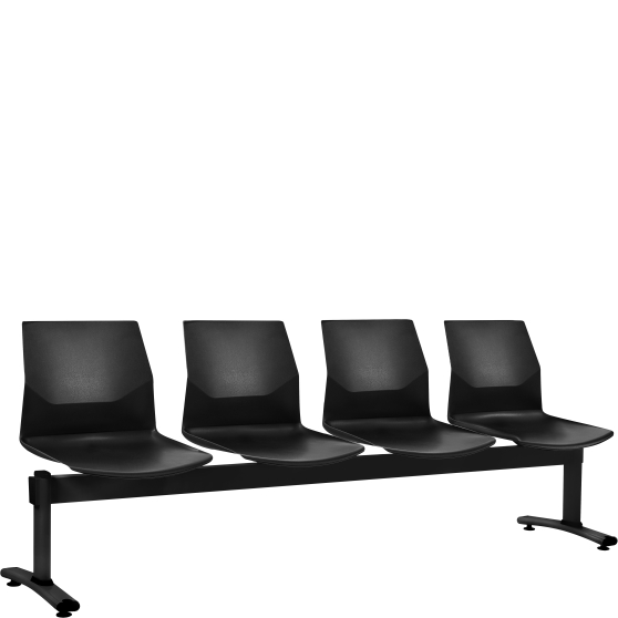 Ławka do poczekalni RITA 4 siedziska Podstawowe (1)