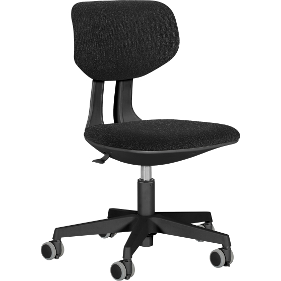 Fotel obrotowy dziecięcy WING Czarny Podstawowe