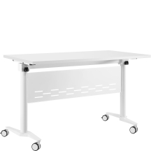 Biurko regulowane TIM-E blat biały Podstawowe (1)