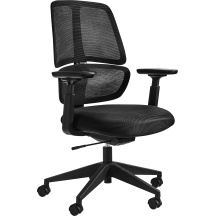 Fotel obrotowy ergonomiczny ERGO LOW Tkanina Podstawowe (1)