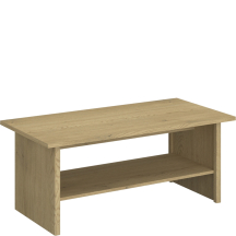 Ława do salonu z półką 120 cm Dąb Cremona / Dąb Lefkas DENZEL Podstawowe