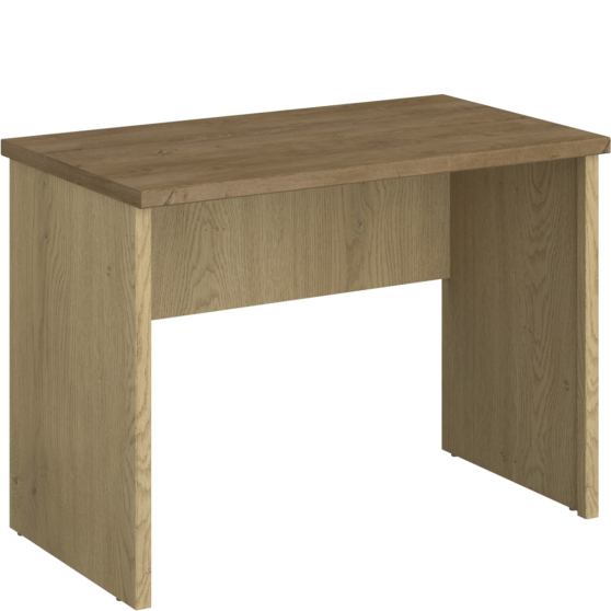 Biurko bez szuflad 104 cm Dąb Cremona / Dąb Lefkas DENZEL Podstawowe
