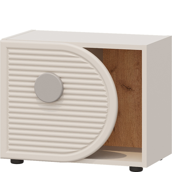 Regał poziomy modułowy jednodrzwiowy Kaszmir PING Podstawowe