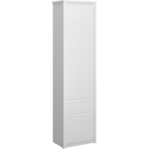 Bieliźniarka szafa jednodrzwiowa biały mat Podstawowe