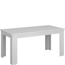 Stół rozkładany ERDEN 160-210x90x77 biały mat ERDEN Podstawowe