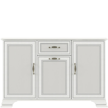 Komoda trzydrzwiowa z szufladą Fineline Crema TIFFANY II Podstawowe