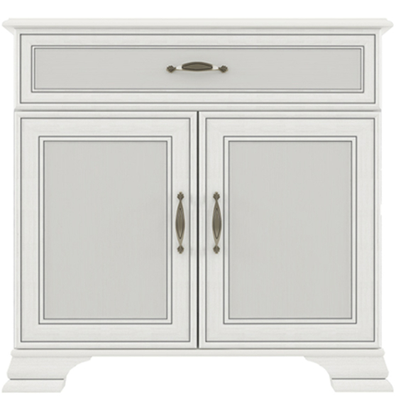 Komoda dwudrzwiowa z szufladą Fineline Crema TIFFANY II Podstawowe