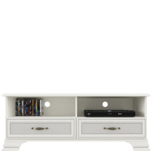 Szafka RTV do salonu 2 szuflady Fineline Crema TIFFANY II Podstawowe