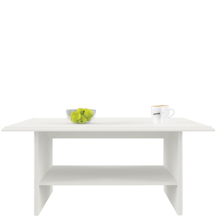 Ława do salonu z półką Fineline Crema TIFFANY II Podstawowe