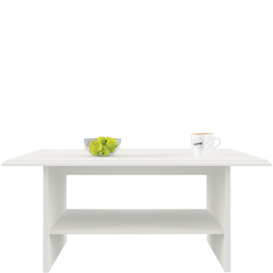 Ława do salonu z półką Fineline Crema TIFFANY II Podstawowe