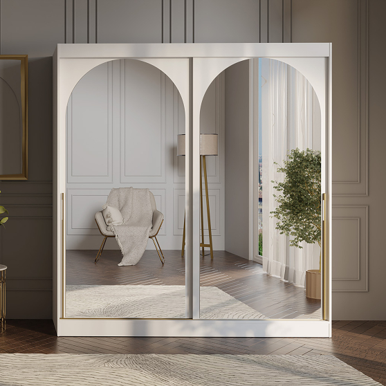 Szafa MODIN 200 z lustrem Aranżacja (3)