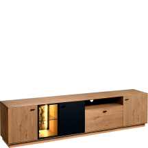 Szafka RTV z oświetleniem COR.052.10 Mokka CORENA MOKKA Podstawowe