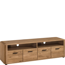 Szafka RTV dębowa MONA.052.14 Dąb Miodowy MONACO Podstawowe