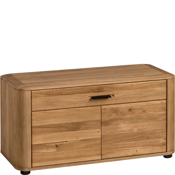 Szafka na buty dębowa do przedpokoju MONA.054.14 Dąb Miodowy MONACO Podstawowe