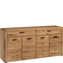 Duża komoda dębowa MONA.010.14 Dąb Miodowy MONACO Podstawowe