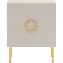 Szafka nocna glamour z dwoma szufladami B02 BELUNA Podstawowe