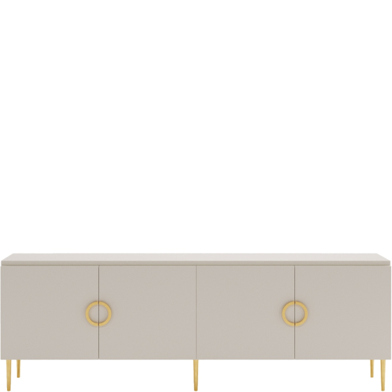 Komoda niska szafka RTV glamour 180 cm B07 BELUNA Podstawowe