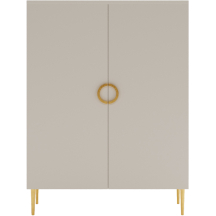 Komoda glamour dwudrzwiowa 90 cm B08 BELUNA Podstawowe