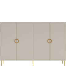 Komoda wysoka glamour 180 cm B09 BELUNA Podstawowe