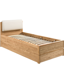 Łóżko 90 x 200 Typ 90 ze stelażem pojemnikiem i zagłówkiem ATLANTA Podstawowe (1)